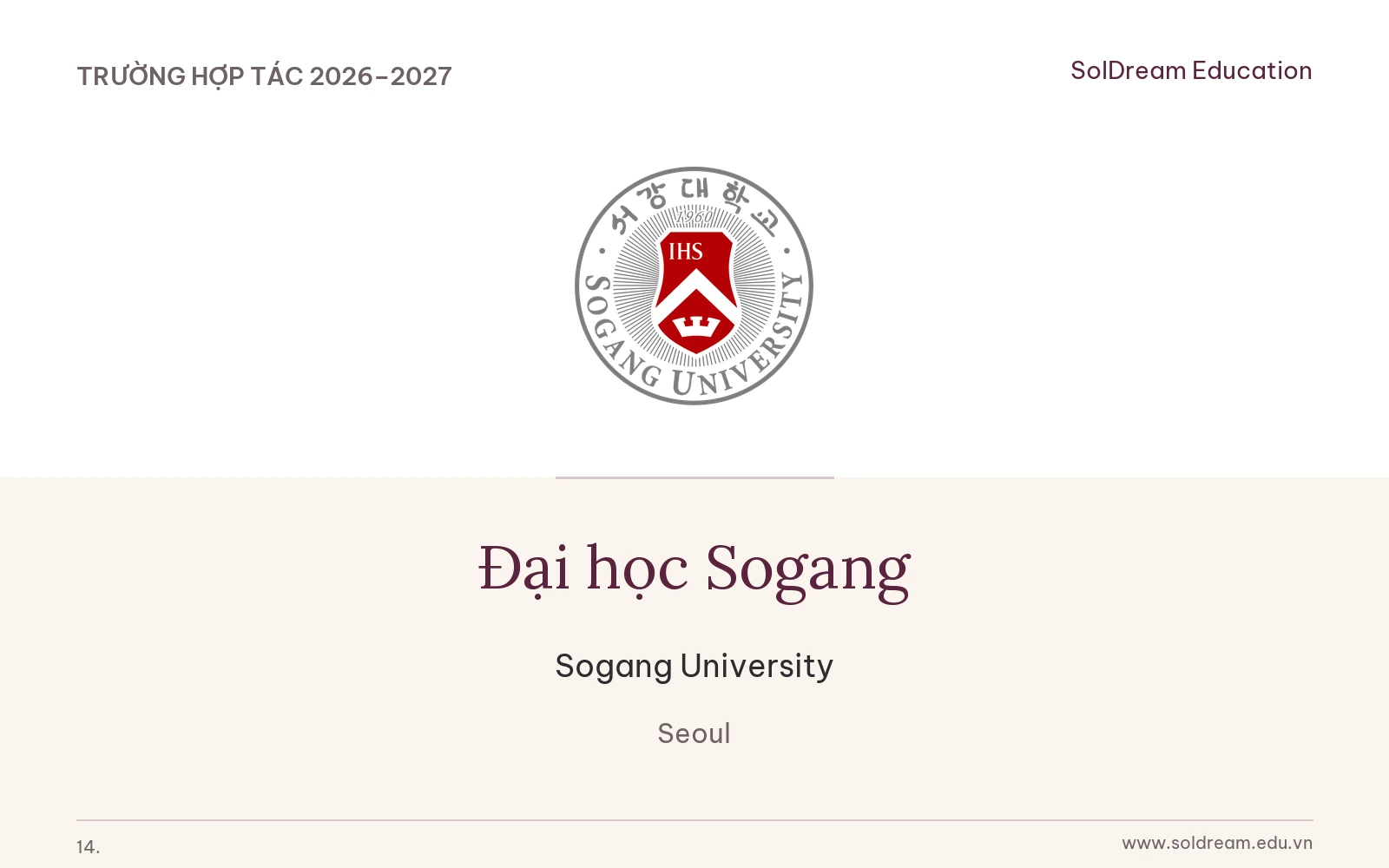 Đại học Sogang